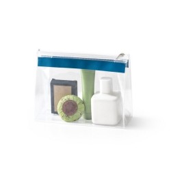 Trousse de toilette transparente