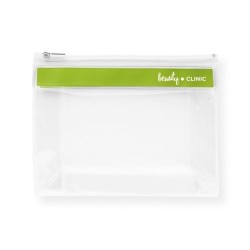 Trousse de toilette transparente