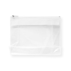 Trousse de toilette transparente