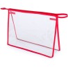 Grande trousse de toilette transparente
