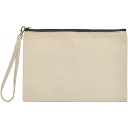 Pochette zippée en coton bio marylin 26x17cm