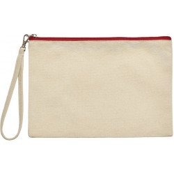 Pochette zippée en coton bio marylin 26x17cm