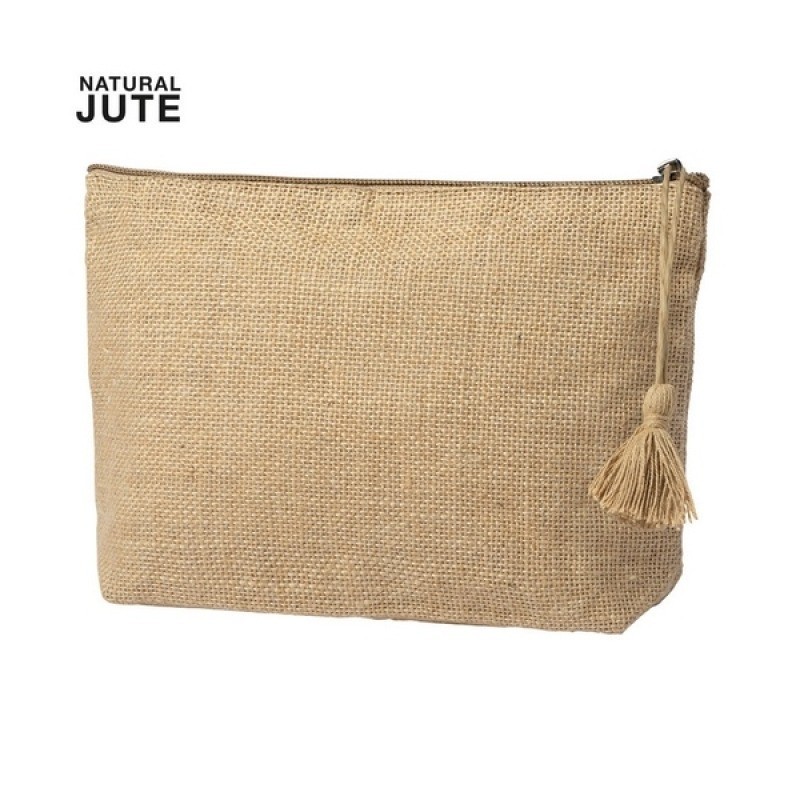 Trousse 25x16cm en toile de jute
