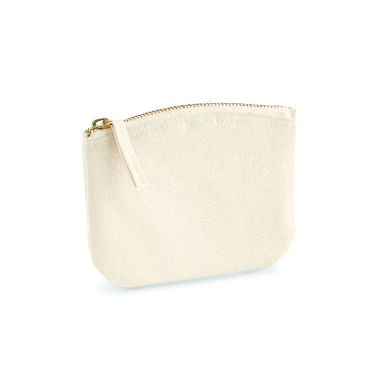 Mini trousse 14x11cm en coton épais et bio