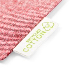 Pochette en coton recyclé