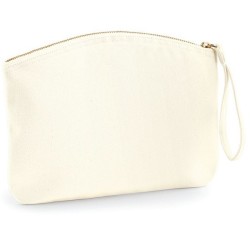 Trousse de toilette écologique en coton bio - grand format