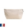 Trousse 27x15 coton bio GOTS fabriquée en France
