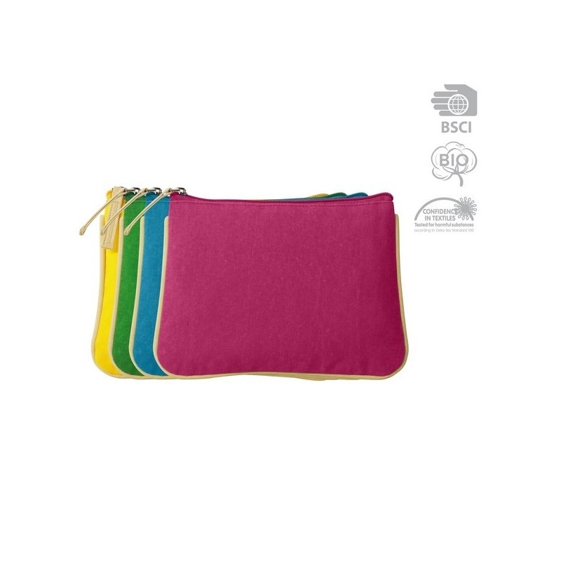 Trousse colorée bio