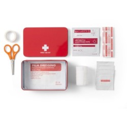 Kit de premiers secours boîte en métal