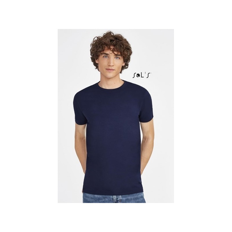 T-shirt stretch col rond 190g - millenium