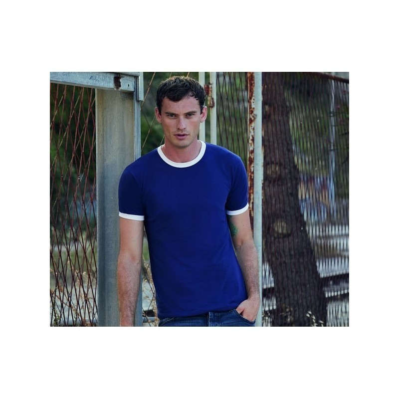 T-shirt contrasté Ringer