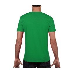 T-shirt col v Gildan