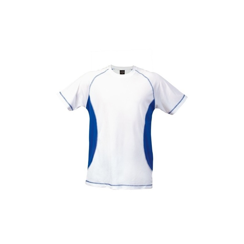 T-shirt technique 100% polyester respirant 135g/m2 et coutures renforcées