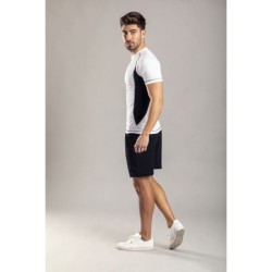 T-shirt technique 100% polyester respirant 135g/m2 et coutures renforcées