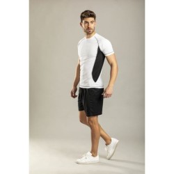 T-shirt technique 100% polyester respirant 135g/m2 et coutures renforcées