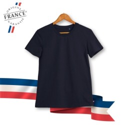 T-shirt bio 160g couleur fabriqué en france
