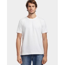 T-Shirt Homme Manches Courtes Made in France 100% coton biologique certifié OCS.