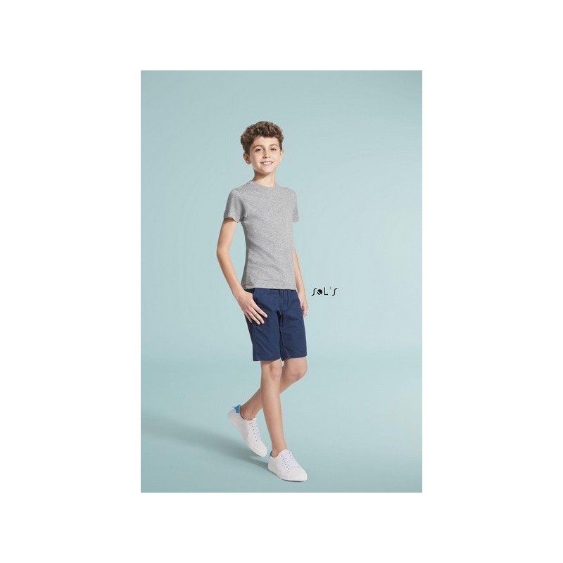 Tee-shirt enfant col rond  regent fit kids - couleur