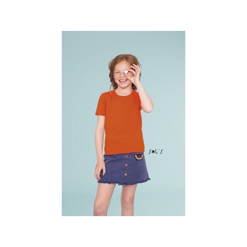 Tee-shirt enfant col rond manches courtes - milo kids