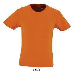 Tee-shirt enfant col rond manches courtes - milo kids