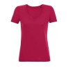 Tee-shirt femme fluide col V Motion