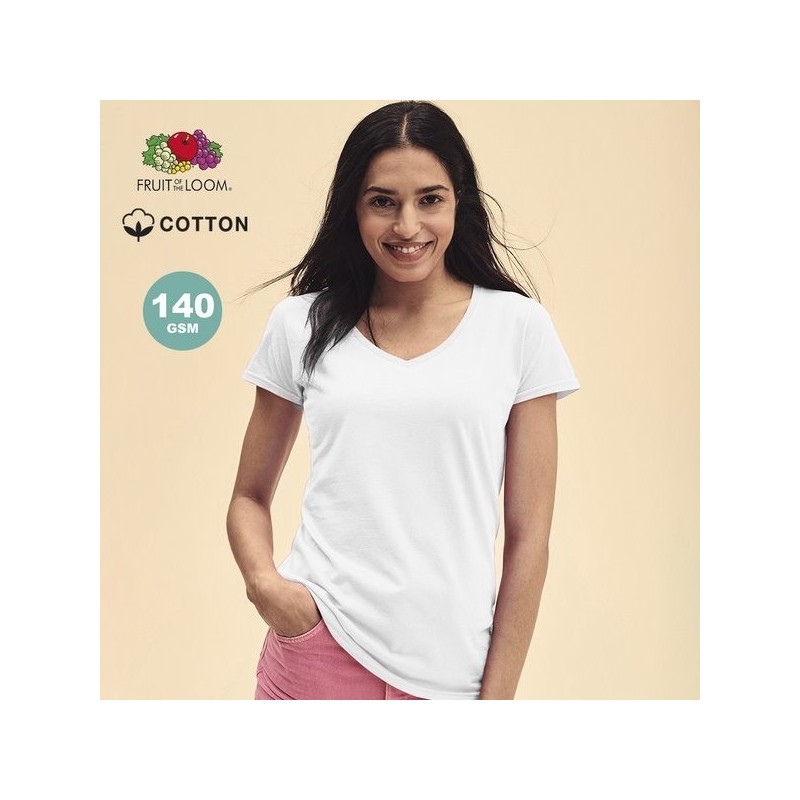 T-Shirt Femme Blanc - Iconic V-Neck