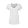 T-Shirt Femme Blanc - Iconic V-Neck