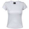 T-Shirt Femme technique en polyester 135 g/m2 nid d'abeille