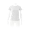 T-Shirt blanc femme KEYA en coton 150 g/m2