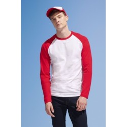 T-shirt bicolore manches longues