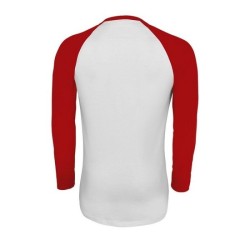 T-shirt bicolore manches longues