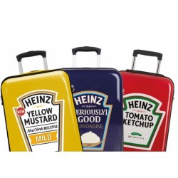 Valise trolley quadri