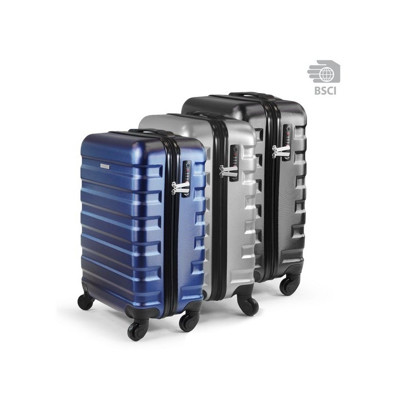 Valise cabine recyclée 4 roues 40x55x22cm