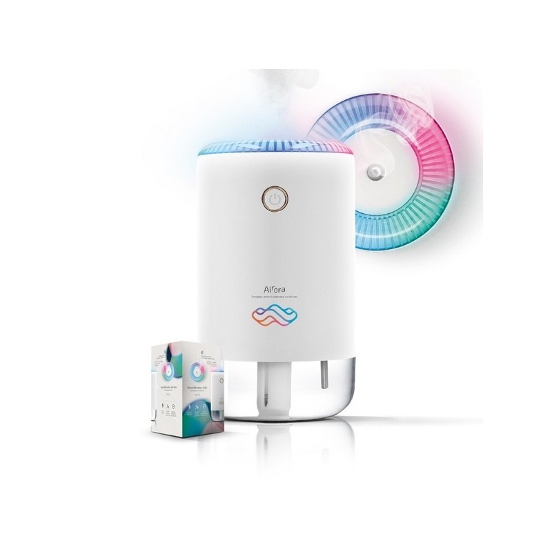 HUMIDIFICATEUR D'AIR & DIFFUSEUR AROMATIQUE 370ML