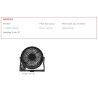 Ventilateur de bureau USB