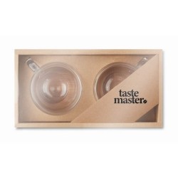 2 verres expresso double paroi