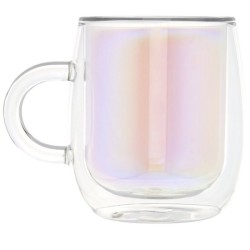 Mug à double paroi en verre 330 ml