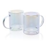 Mug double paroi en verre 330 ml