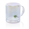 Mug double paroi en verre 330 ml