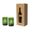 Ensemble de deux verres Rebottled® recyclés