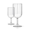 Verre a vin en plastique reutilisable tritan 18 cl