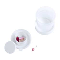 Gobelet pliable avec pilulier