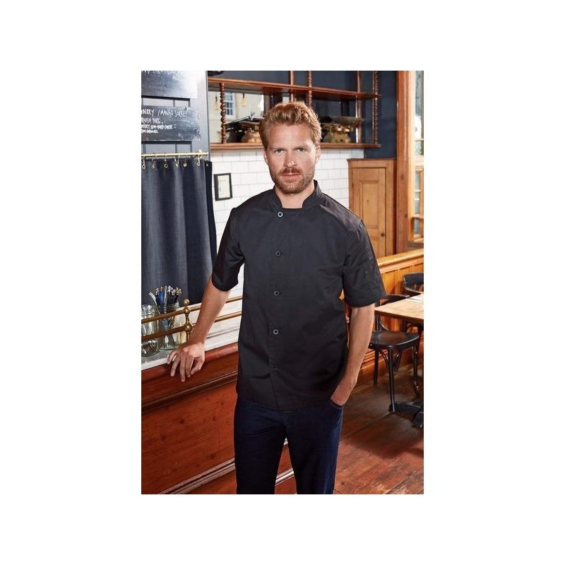 Veste chef cuisinier manches courtes "essential" - premier
