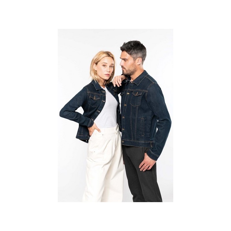 Blouson denim non doublé