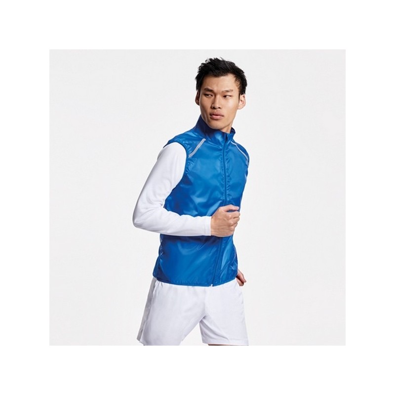 Gilet technique running coupe-vent