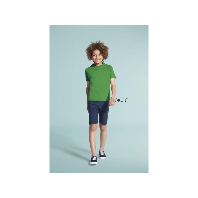 T-shirt col rond enfant couleur 190 g sol's - imperial kids - 11770c