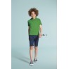 T-shirt col rond enfant blanc 190 g sol's - imperial kids - 11770b