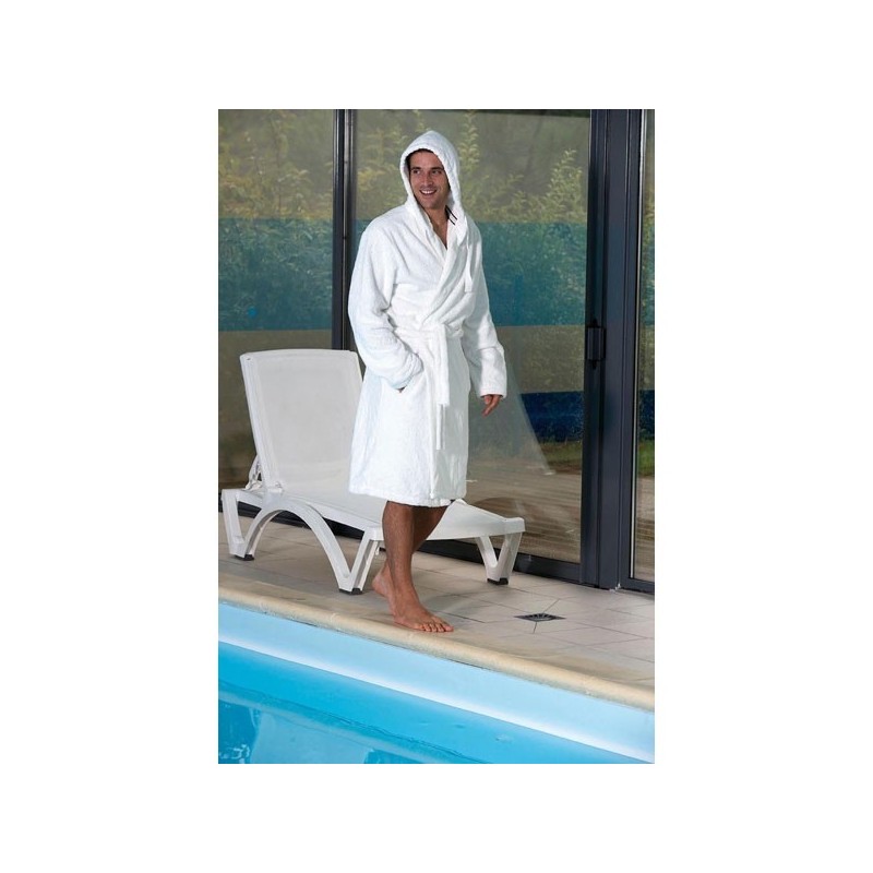 Peignoir de bain à capuche