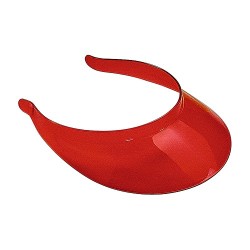 Visière en plastique