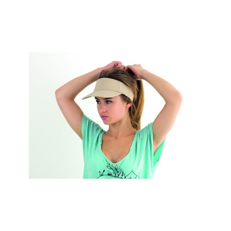 Visière en coton
